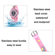 Load image into Gallery viewer, JNEW A380-86664 Children Cartoon 3D Happy Small Elephant Alarm Waterproof Sports LED Digital Watch