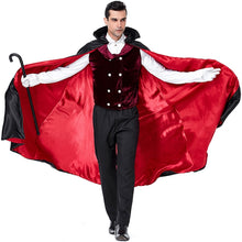 Load image into Gallery viewer, PS6831 Halloween Vampire Costume Castle Men Drag Costume, M, XL