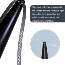 Load image into Gallery viewer, Outdoor Multi-Function Fan Leaf Fly Repeller Automatic Fly Trap Mosquito Repellent Fan