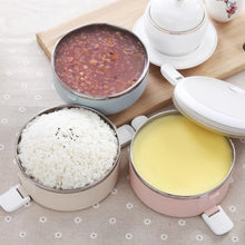 Load image into Gallery viewer, Gradient Color Lunch Box Food Bento Box Stainless Steel Container