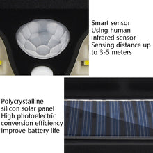 Load image into Gallery viewer, TG-TY074 Solar Human Body Induction Garden Wall Lamp Outdoor Corridor Light, Spec:, 118 SMD, 117 COB