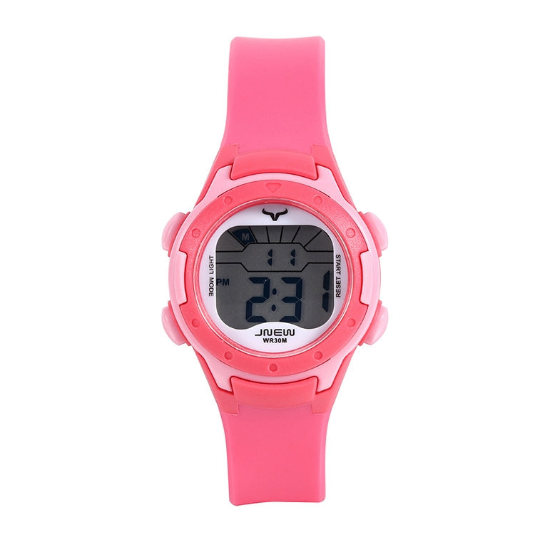 JNEW Children Multi-Function Colorful Backlight Waterproof Sports Electronic Watch
