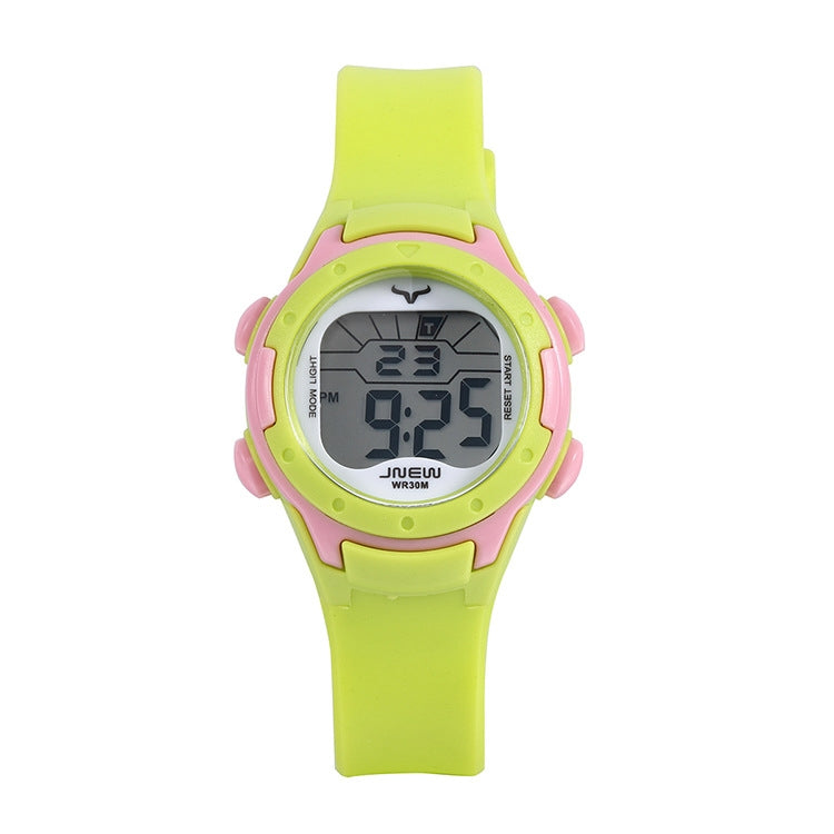 JNEW Children Multi-Function Colorful Backlight Waterproof Sports Electronic Watch