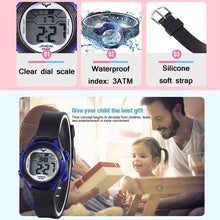 Load image into Gallery viewer, JNEW Children Multi-Function Colorful Backlight Waterproof Sports Electronic Watch