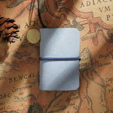 Load image into Gallery viewer, Ultra-Small Mini TN Hand Account Book Leather Notebook Portable Travel Diary, Crazy Horse Skin Black, Crazy Horse Skin Brown, Crazy Horse Skin Coffee, Crazy Horse Skin Ink Green, Crazy Horse Skin Wine Red, Crazy Horse Skin Blue, Crazy Horse Skin Purple...