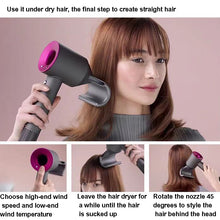 Load image into Gallery viewer, Hair Dryer Anti-Lifting Nozzle Accessories For Dyson HD01/02/03/04/08, Anti-Lifting Gray