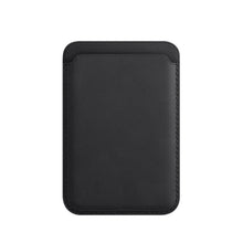 Load image into Gallery viewer, MagSafe Magnetic Leather Card Case Holster For iPhone, Saddle Brown, Indigo Sea BLue, California Poppy, Black, Dark Night Green, Red, Pink