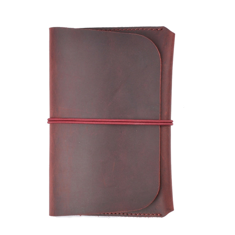 Crazy Horse Skin  Passport Bag Document Holder Retro Boarding Pass Wallet Card Holder, Brown, Black, Ink Green, Wine Red, Blue, Coffee