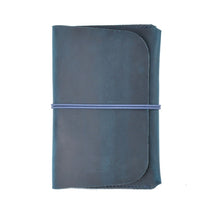 Load image into Gallery viewer, Crazy Horse Skin  Passport Bag Document Holder Retro Boarding Pass Wallet Card Holder, Brown, Black, Ink Green, Wine Red, Blue, Coffee