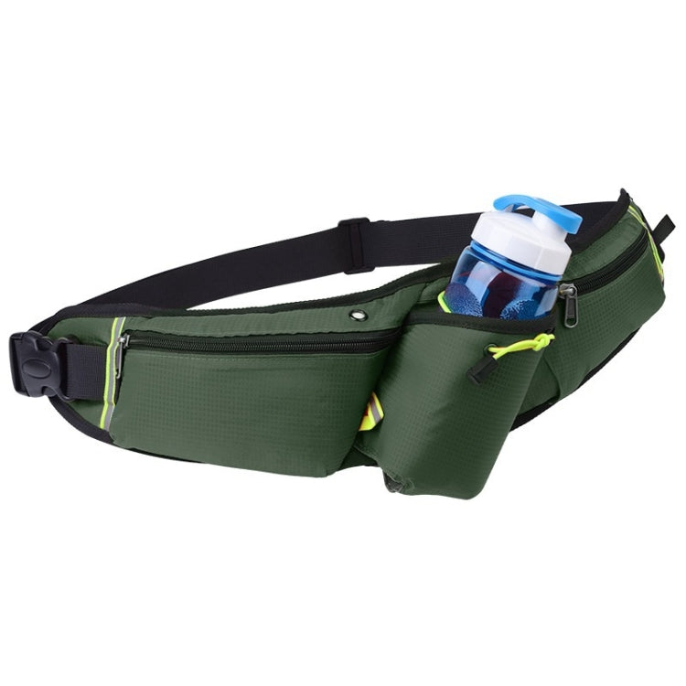 Outdoor Sports Water Bottle Waist Bag Multifunctional Fitness Running Mobile Phone Invisible Waist Bag, Black, Blue, Violet, Rose Red, Fluorescent Green, Royal Blue, Army Green