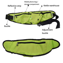 Load image into Gallery viewer, Outdoor Sports Water Bottle Waist Bag Multifunctional Fitness Running Mobile Phone Invisible Waist Bag, Black, Blue, Violet, Rose Red, Fluorescent Green, Royal Blue, Army Green