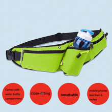 Load image into Gallery viewer, Outdoor Sports Water Bottle Waist Bag Multifunctional Fitness Running Mobile Phone Invisible Waist Bag, Black, Blue, Violet, Rose Red, Fluorescent Green, Royal Blue, Army Green