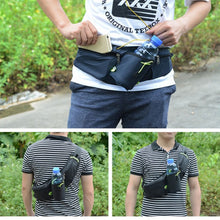 Load image into Gallery viewer, Outdoor Sports Water Bottle Waist Bag Multifunctional Fitness Running Mobile Phone Invisible Waist Bag, Black, Blue, Violet, Rose Red, Fluorescent Green, Royal Blue, Army Green