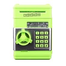 Load image into Gallery viewer, Password Safe Deposit Box Children Automatic Savings ATM Machine Toy, Black Red, White Blue, White Pink, Tyrant Gold, Silver, Red, Blue White, White Red, Rose Red, Panda, Reddish Black, Green, Red&amp;Black