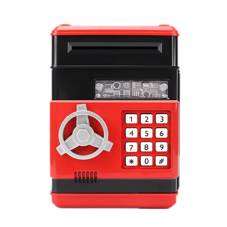 Password Safe Deposit Box Children Automatic Savings ATM Machine Toy, Black Red, White Blue, White Pink, Tyrant Gold, Silver, Red, Blue White, White Red, Rose Red, Panda, Reddish Black, Green, Red&Black
