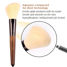 Load image into Gallery viewer, ZOREYA 15 In 1 Black Walnut Makeup Brush Set Full Set of Beauty Tools Nylon Hair Powder Brush Makeup Brush