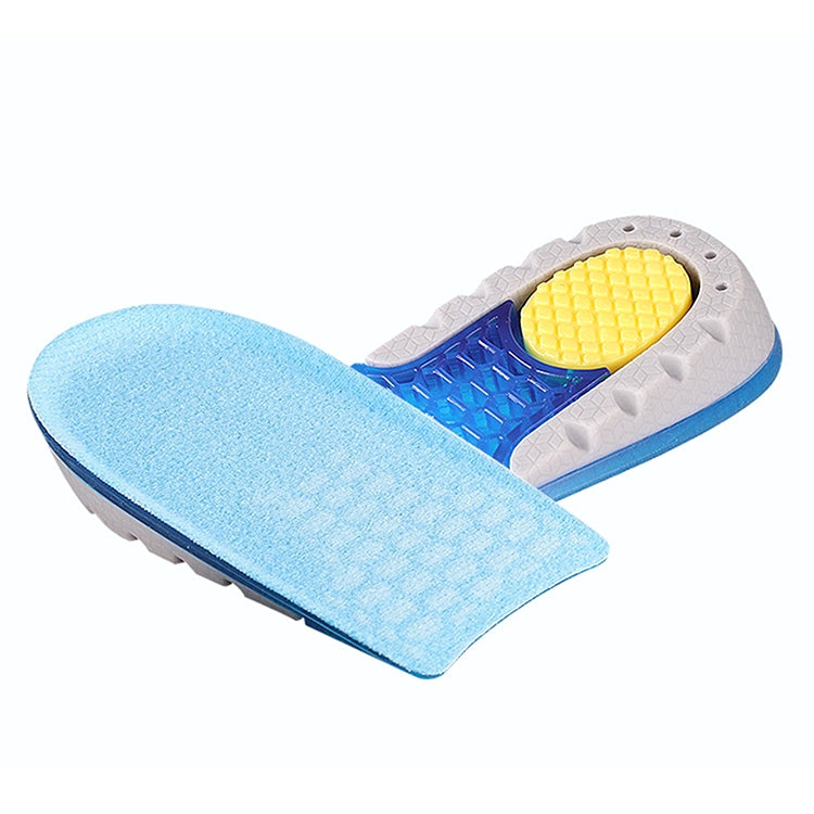 Half-Size Inner Heightening Pads Soft And Comfortable Invisible Shock Absorption Increased Insoles