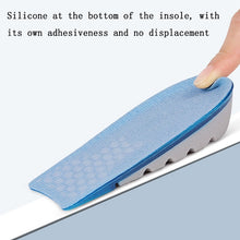 Load image into Gallery viewer, Half-Size Inner Heightening Pads Soft And Comfortable Invisible Shock Absorption Increased Insoles