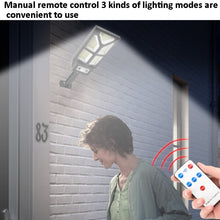 Load image into Gallery viewer, Solar Outdoor Human Body Induction Wall Light Garden Fence Street Light, TG-TY100 196 LED