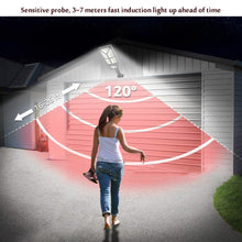 Load image into Gallery viewer, Solar Outdoor Human Body Induction Wall Light Garden Fence Street Light, TG-TY100 196 LED