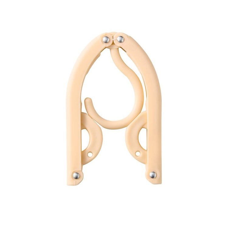 3pcs Portable Travel Folding Hanger Multi-Function Plastic Drying Rack, 3pcs Pink, 3pcs Green, 3pcs Beige, 3pcs Blue
