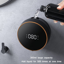 Load image into Gallery viewer, W1 Wall-Mounted Smart Infrared Sensor USB Charging Foam Soap Dispenser, White, Black