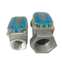 Load image into Gallery viewer, BD-H01 Electronic Display Turbine Flow Meter Metering Diesel Kerosene Methanol Urea Flow Meter Count Flow Meter, 1 Inch, 1.5 Inch