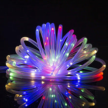 Load image into Gallery viewer, Holiday Party Decoration Tube String Lights LED Garden Decoration Casing Light with Remote Control, Spec:, 7m 50 LEDs USB Powered, 12m 100 LEDs USB Powered, 22m 200 LEDs USB Powered, 7m 50 LEDs Battery Powered, 12m 100 LEDs Battery Powered             ...