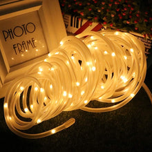 Load image into Gallery viewer, Holiday Party Decoration Tube String Lights LED Garden Decoration Casing Light with Remote Control, Spec:, 7m 50 LEDs USB Powered, 12m 100 LEDs USB Powered, 22m 200 LEDs USB Powered, 7m 50 LEDs Battery Powered, 12m 100 LEDs Battery Powered             ...