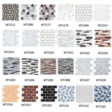 Load image into Gallery viewer, 3D Crystal Epoxy Self-Adhesive Wall Sticker Bathroom Simulation Tile Sticker, MT1111, MT1084, MT1177, MT1179, MT1069, MT1013, MT1014, MT1049, MT1010, MT1031, MT1033, MT1034, MT1004, MT1006, MT1085, MT1086, MT1027, MT1028, MT1016, MT1017, MT1021, MT1141...