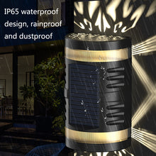 Load image into Gallery viewer, HP-2106 80LM 2 LED Outdoor Solar Automatic Light Sensor Wall Light Garden LED Wall Light, White Light, Warm Light, Colorful Light