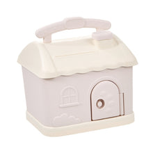 Load image into Gallery viewer, Children Cartoon Desired Storage Piggy Bank, Small House Blue, Small House Pink