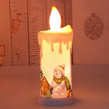 Load image into Gallery viewer, Christmas Decoration Night Light LED Simulation Flame Candle Light, A-Santa Claus, A-Snowman, B-Santa Claus, B-Snowman