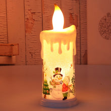 Load image into Gallery viewer, Christmas Decoration Night Light LED Simulation Flame Candle Light, A-Santa Claus, A-Snowman, B-Santa Claus, B-Snowman