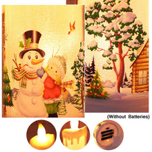Load image into Gallery viewer, Christmas Decoration Night Light LED Simulation Flame Candle Light, A-Santa Claus, A-Snowman, B-Santa Claus, B-Snowman