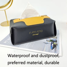 Load image into Gallery viewer, SJM0041 Car PU Paper Tissue Box Hotel Napkin Paper Box Toilet Paper Box