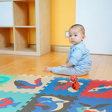 Load image into Gallery viewer, 9pcs / Set Splicing Mobilization EVA Marine Foam Mats Children Educational Toys Puzzle Anti-skid And Anti-fall Crawling Mat