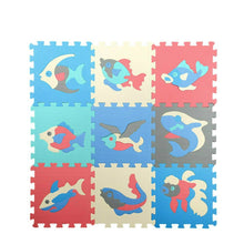 Load image into Gallery viewer, 9pcs / Set Splicing Mobilization EVA Marine Foam Mats Children Educational Toys Puzzle Anti-skid And Anti-fall Crawling Mat