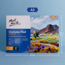 Load image into Gallery viewer, 10 Sheet/pack Oil Acrylic Painting Canvas Pad Paper Book Painting Canvas Paper
