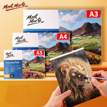 Load image into Gallery viewer, 10 Sheet/pack Oil Acrylic Painting Canvas Pad Paper Book Painting Canvas Paper