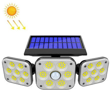 Load image into Gallery viewer, Solar 3-Head Rotatable Wall Lights Human Sense Outdoor Waterproof Garden Street Light, 112 LED, 138 LED, 132 COB