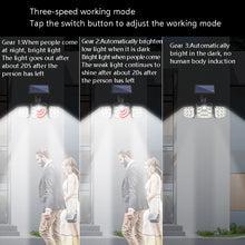Load image into Gallery viewer, TG-TY075 Solar 3-Head Rotatable Wall Light Body Sensation Outdoor Waterproof Garden Light, Style:, 138 LED Splitable, 108 LED Splitable, 171 COB Splitable, 122 LED Splitable