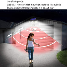 Load image into Gallery viewer, TG-TY085 Solar 4-Head Rotatable Wall Light with Remote Control Body Sensing Outdoor Waterproof Garden Lamp, Style:, 192 LED Integrated, 198 LED Integrated, 192 COB Integrated, 198 COB Integrated, 192 LED Separated, 198 LED Separated, 192 COB Separated ...
