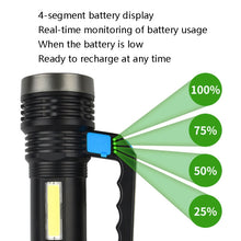 Load image into Gallery viewer, TG-TZ01601 Outdoor Search Lights Household Strong Light Flashlight Rechargeable Portable Lamp