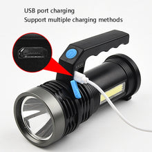 Load image into Gallery viewer, TG-TZ01601 Outdoor Search Lights Household Strong Light Flashlight Rechargeable Portable Lamp