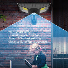 Load image into Gallery viewer, TG-TY081 LED Solar Wall Light Body Sensation Outdoor Waterproof Courtyard Lamp with Remote Control, Style:, 138 LED Integrated, 160 LED Integrated, 138 COB Integrated, 160 COB Integrated, 138 LED Splitable, 160 LED Splitable, 138 COB Splitable         ...