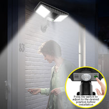 Load image into Gallery viewer, TG-TY081 LED Solar Wall Light Body Sensation Outdoor Waterproof Courtyard Lamp with Remote Control, Style:, 138 LED Integrated, 160 LED Integrated, 138 COB Integrated, 160 COB Integrated, 138 LED Splitable, 160 LED Splitable, 138 COB Splitable         ...