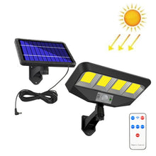 Load image into Gallery viewer, TG-TY081 LED Solar Wall Light Body Sensation Outdoor Waterproof Courtyard Lamp with Remote Control, Style:, 138 LED Integrated, 160 LED Integrated, 138 COB Integrated, 160 COB Integrated, 138 LED Splitable, 160 LED Splitable, 138 COB Splitable         ...