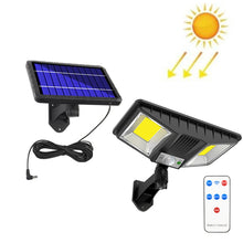 Load image into Gallery viewer, TG-TY081 LED Solar Wall Light Body Sensation Outdoor Waterproof Courtyard Lamp with Remote Control, Style:, 138 LED Integrated, 160 LED Integrated, 138 COB Integrated, 160 COB Integrated, 138 LED Splitable, 160 LED Splitable, 138 COB Splitable         ...