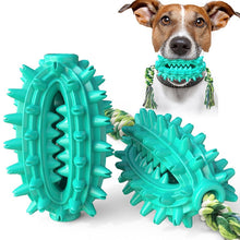 Load image into Gallery viewer, Dog Toy With Rope Prickly Pear Molar Stick Dog Toothbrush, Lake Blue, Green, Yellow